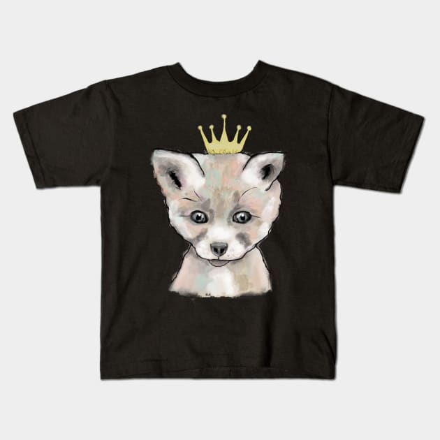 Little Fox Kids T-Shirt by msmart